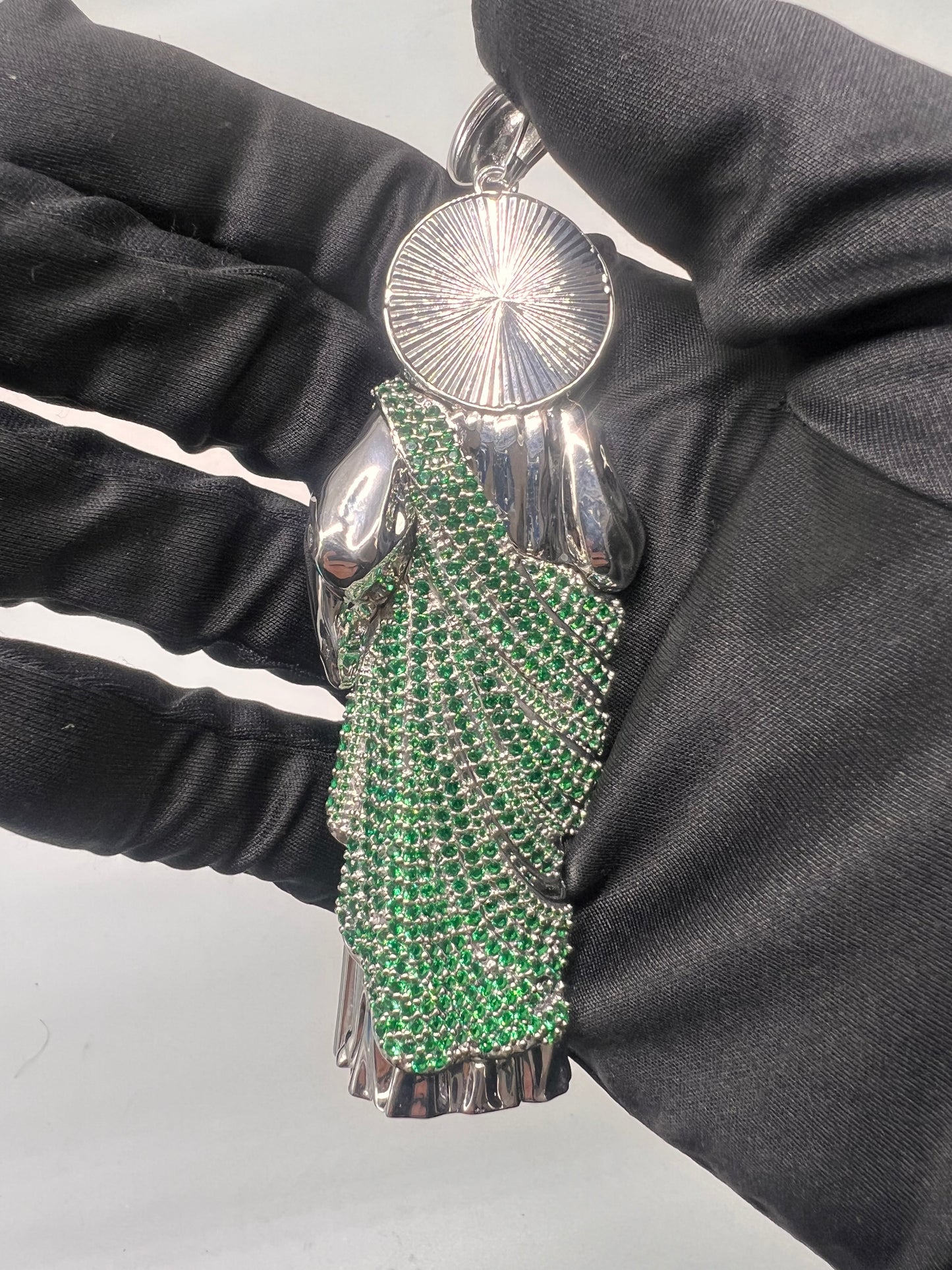 5inch large real silver San Judas