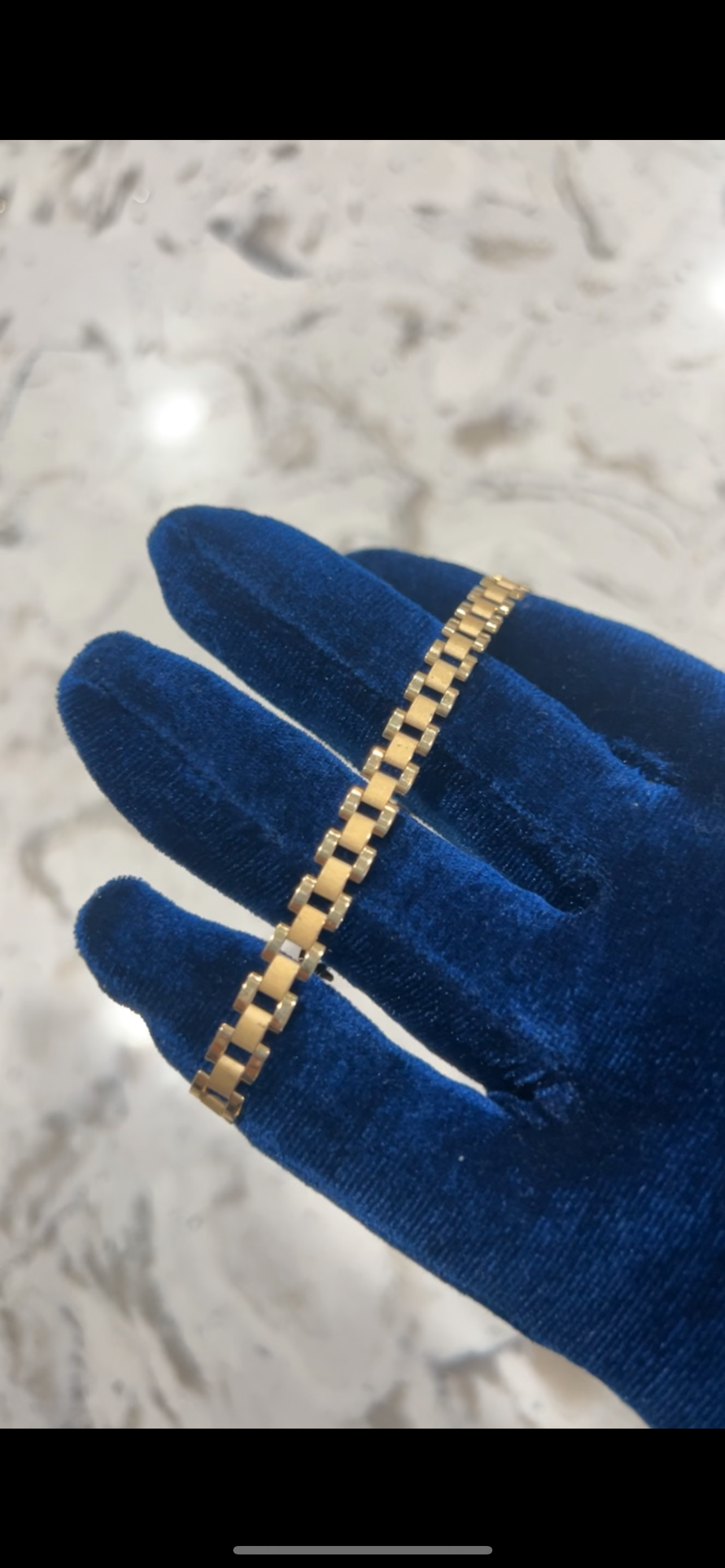10k Rolex bracelet real gold
