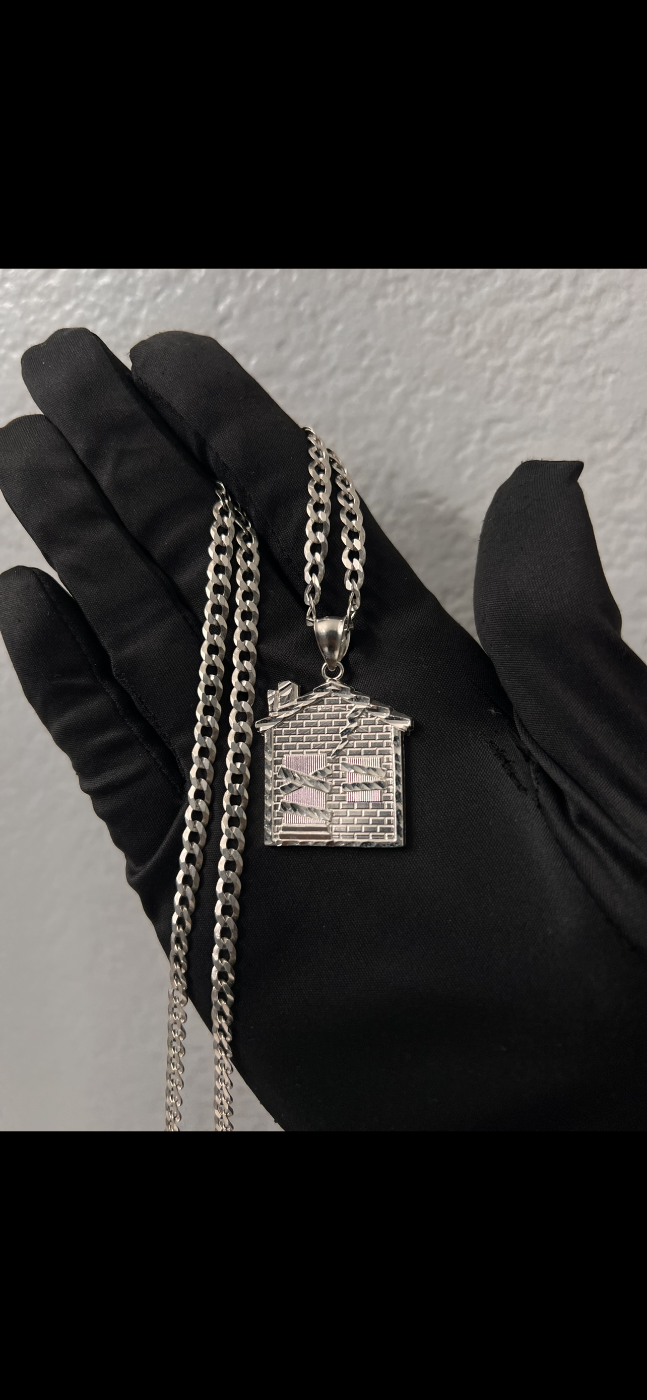Real silver trap house chainset