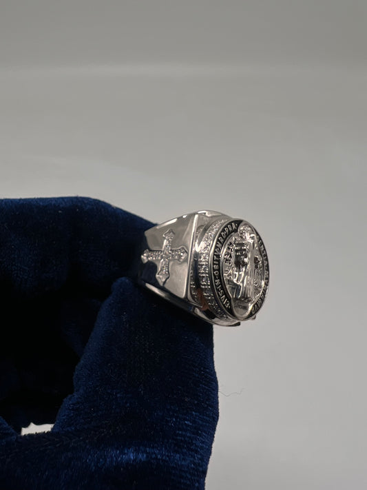 San Benito ring real silver