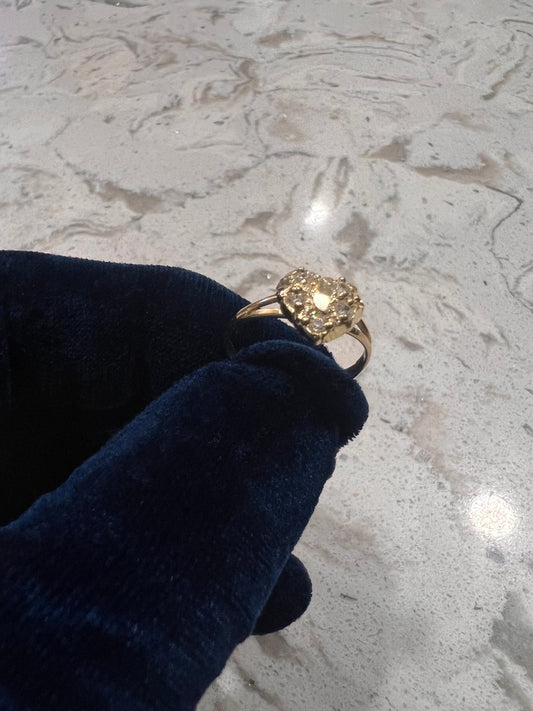 10k real gold nugget ring