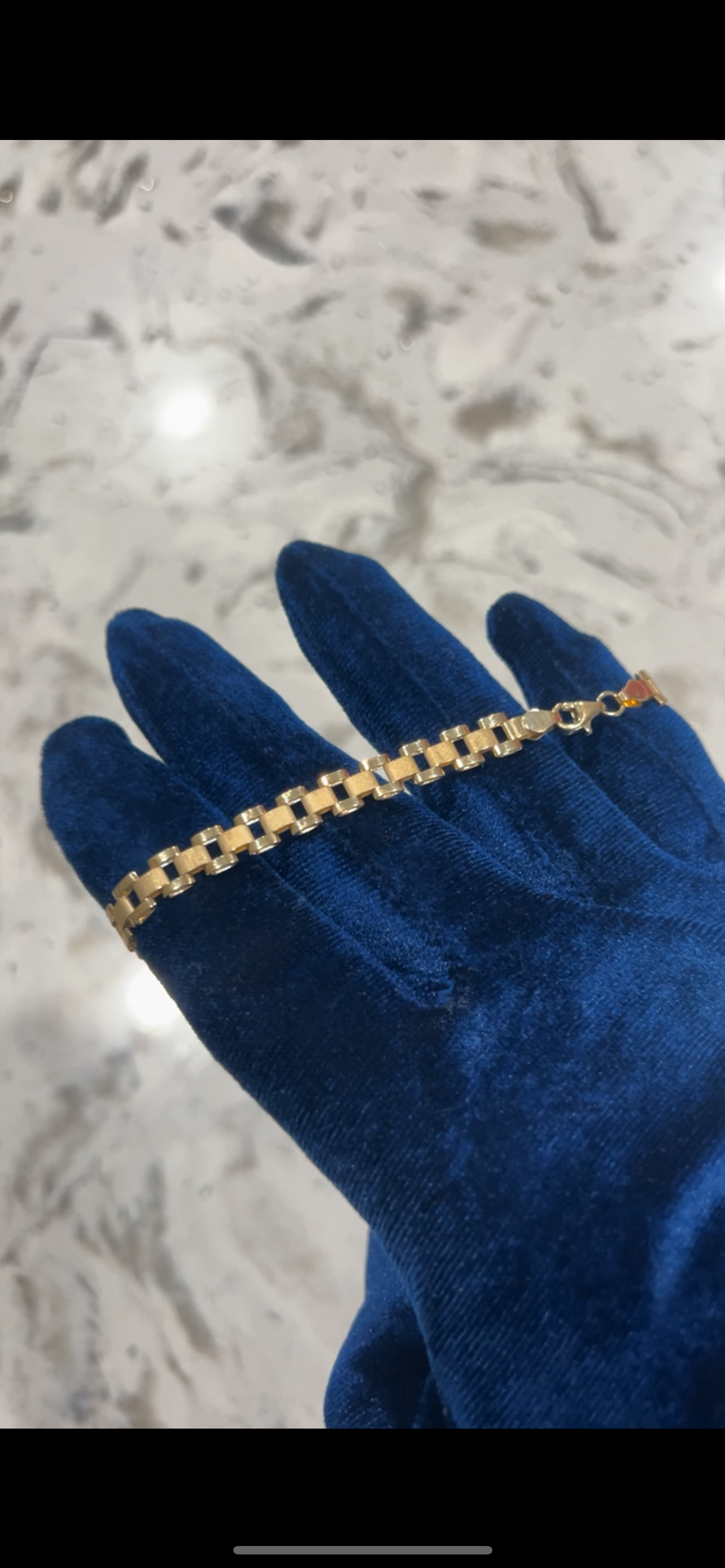 10k Rolex bracelet real gold