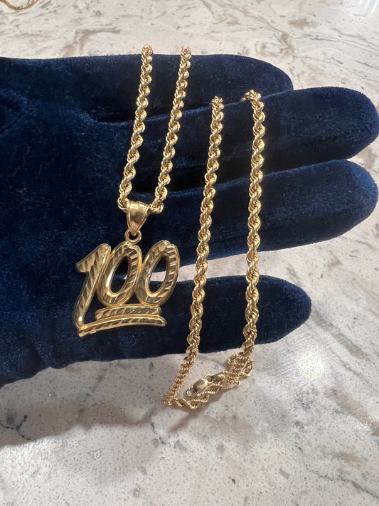 10k real gold 100 chainset