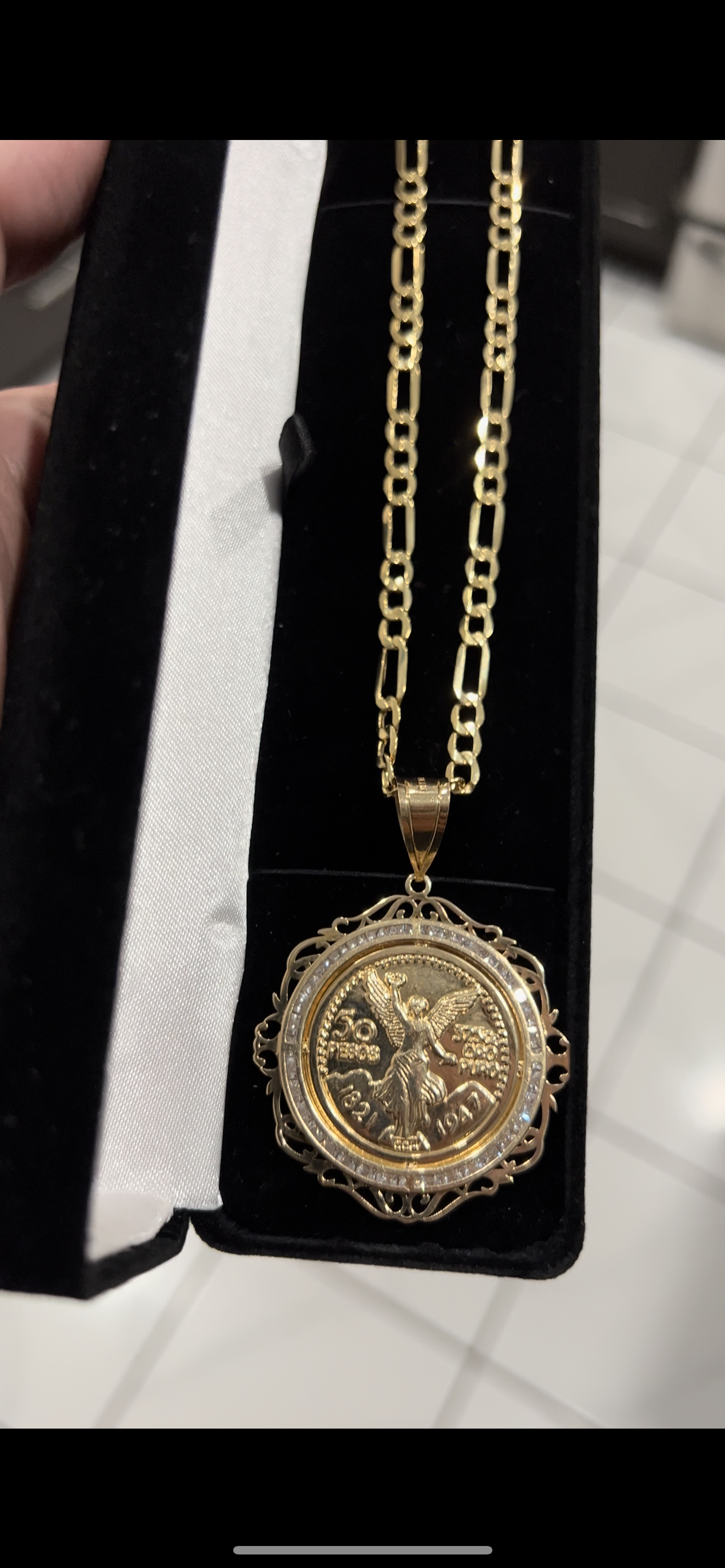 14k real gold centenario set