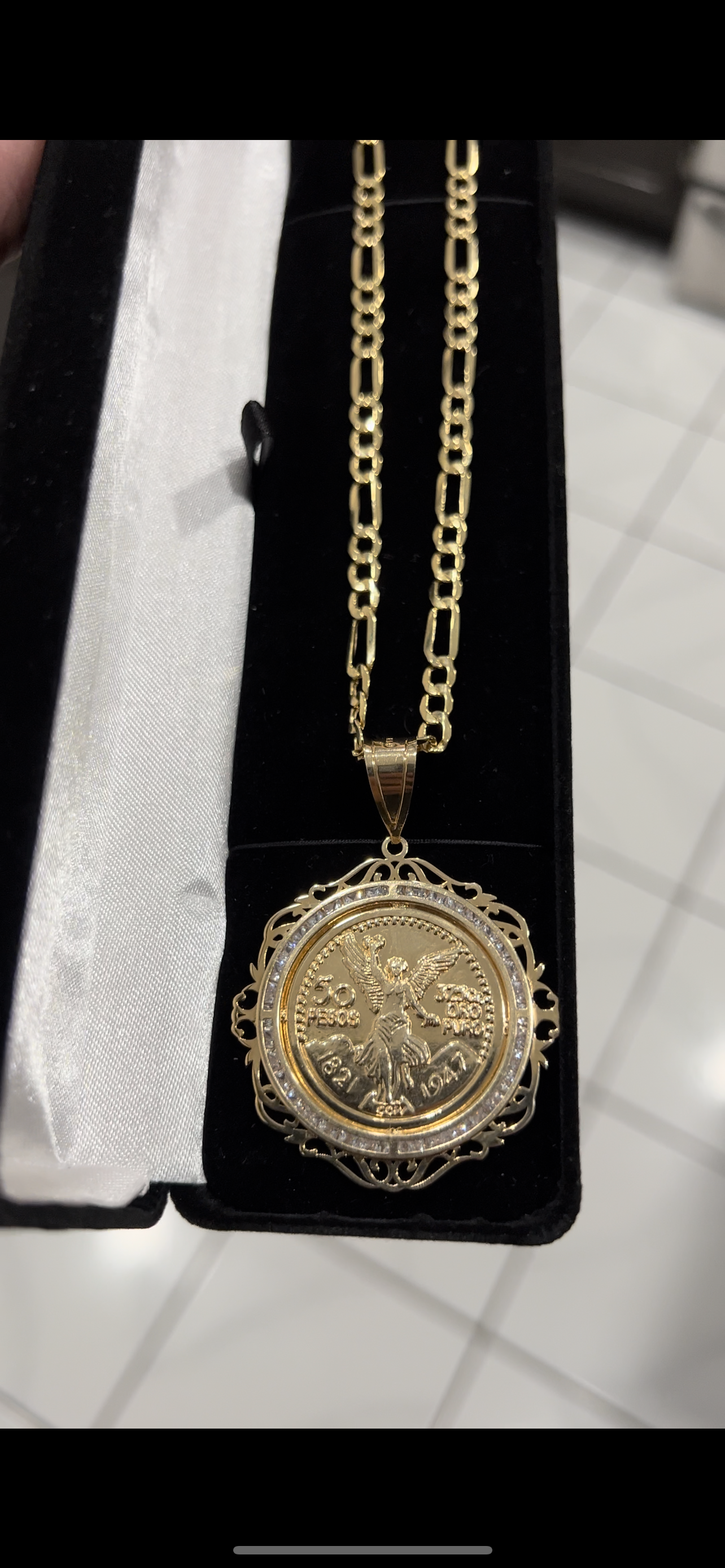 14k real gold centenario set