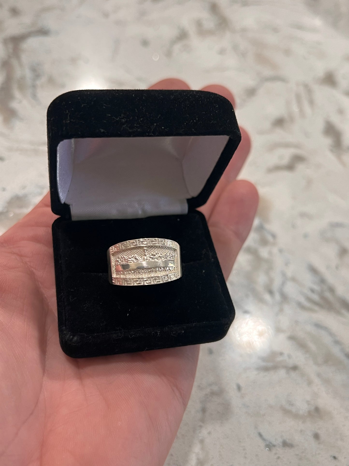 Last super real silver ring