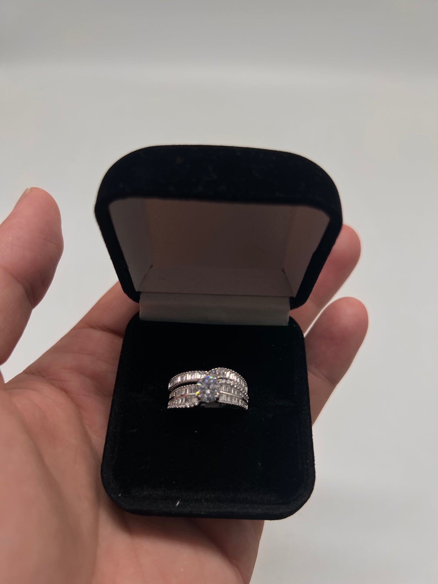 Silver promise ring