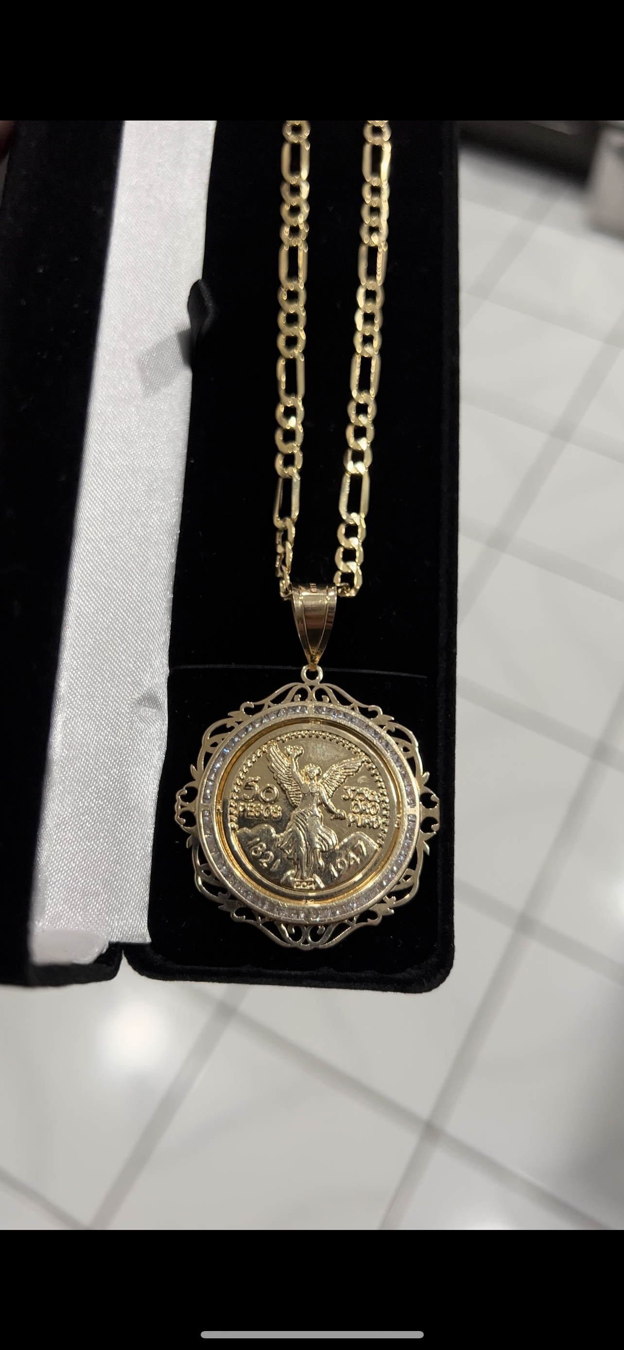 14k real gold centenario set