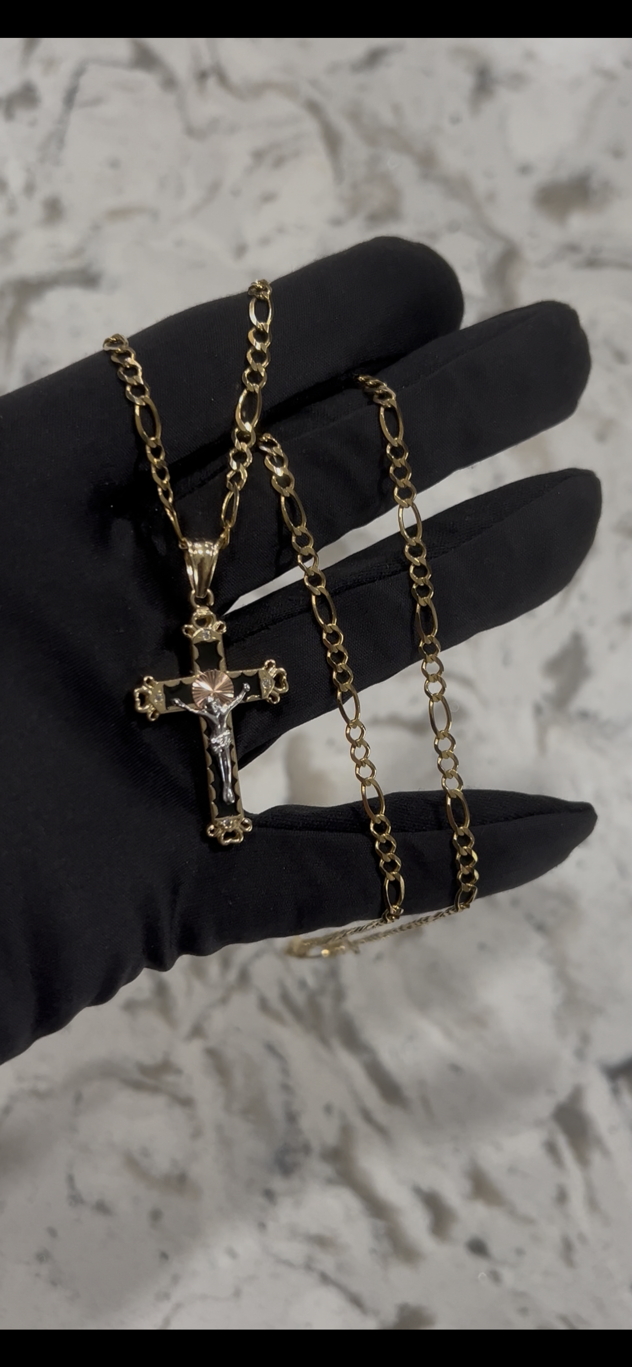 14k solid gold set
