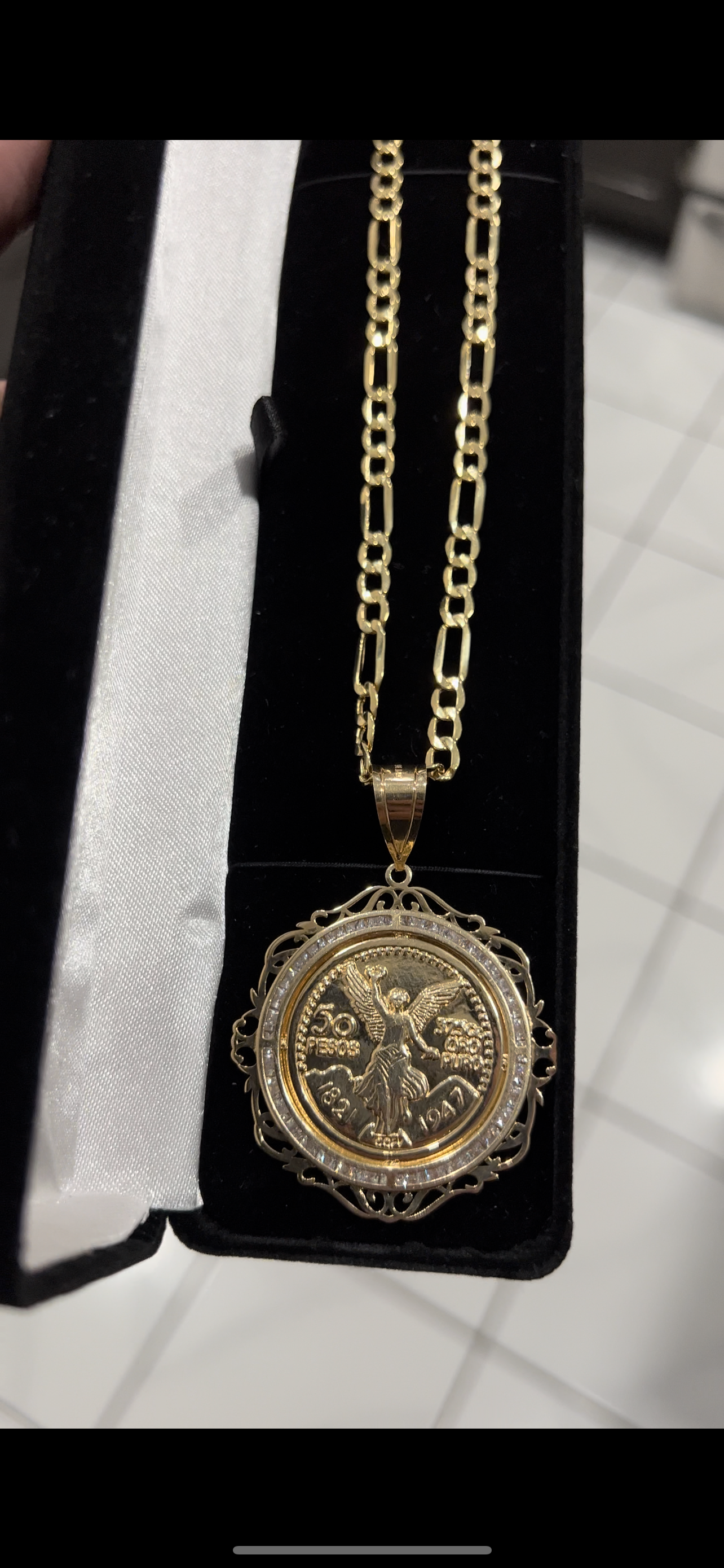 14k real gold centenario set