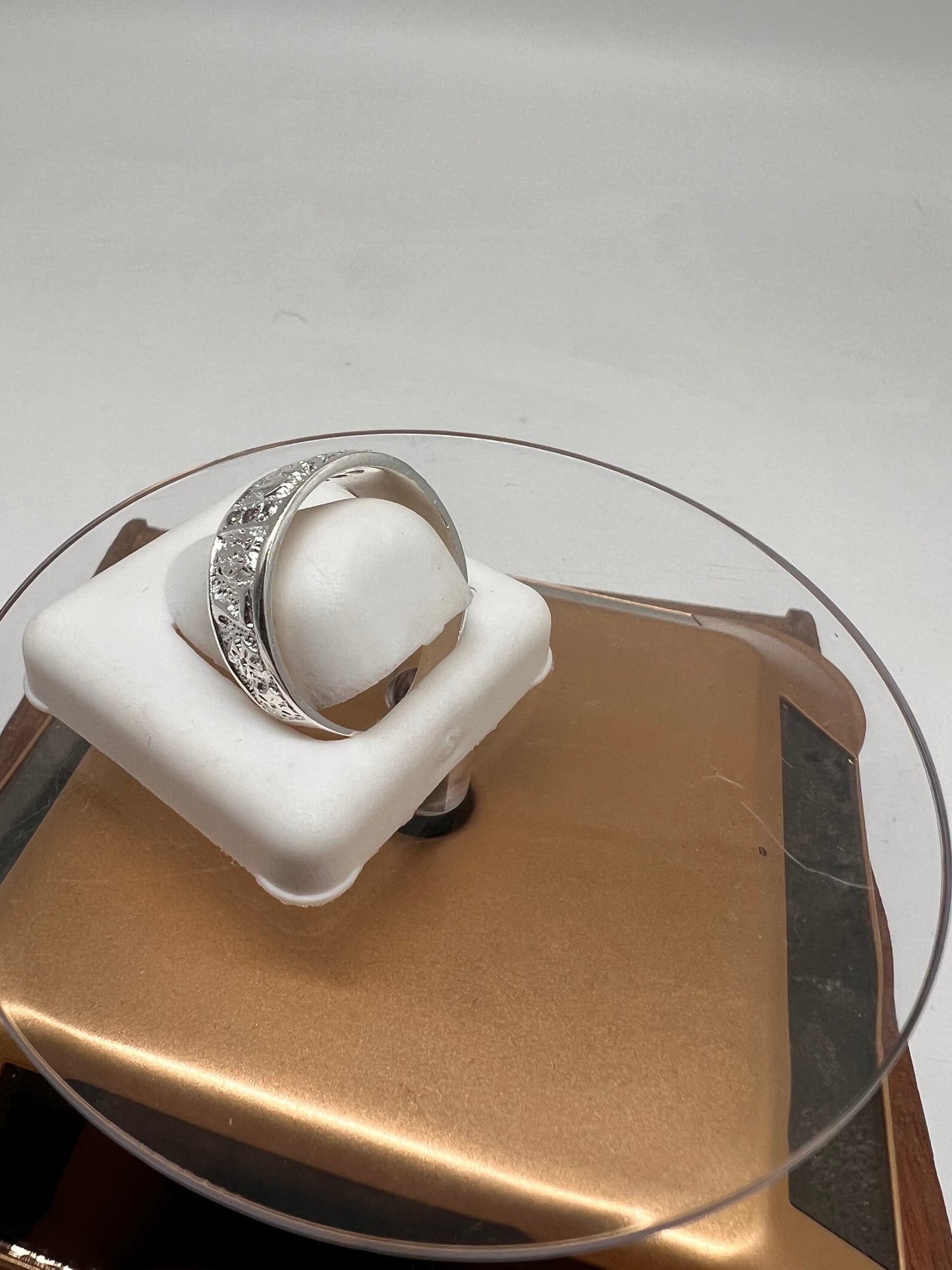 Lucky ring real silver