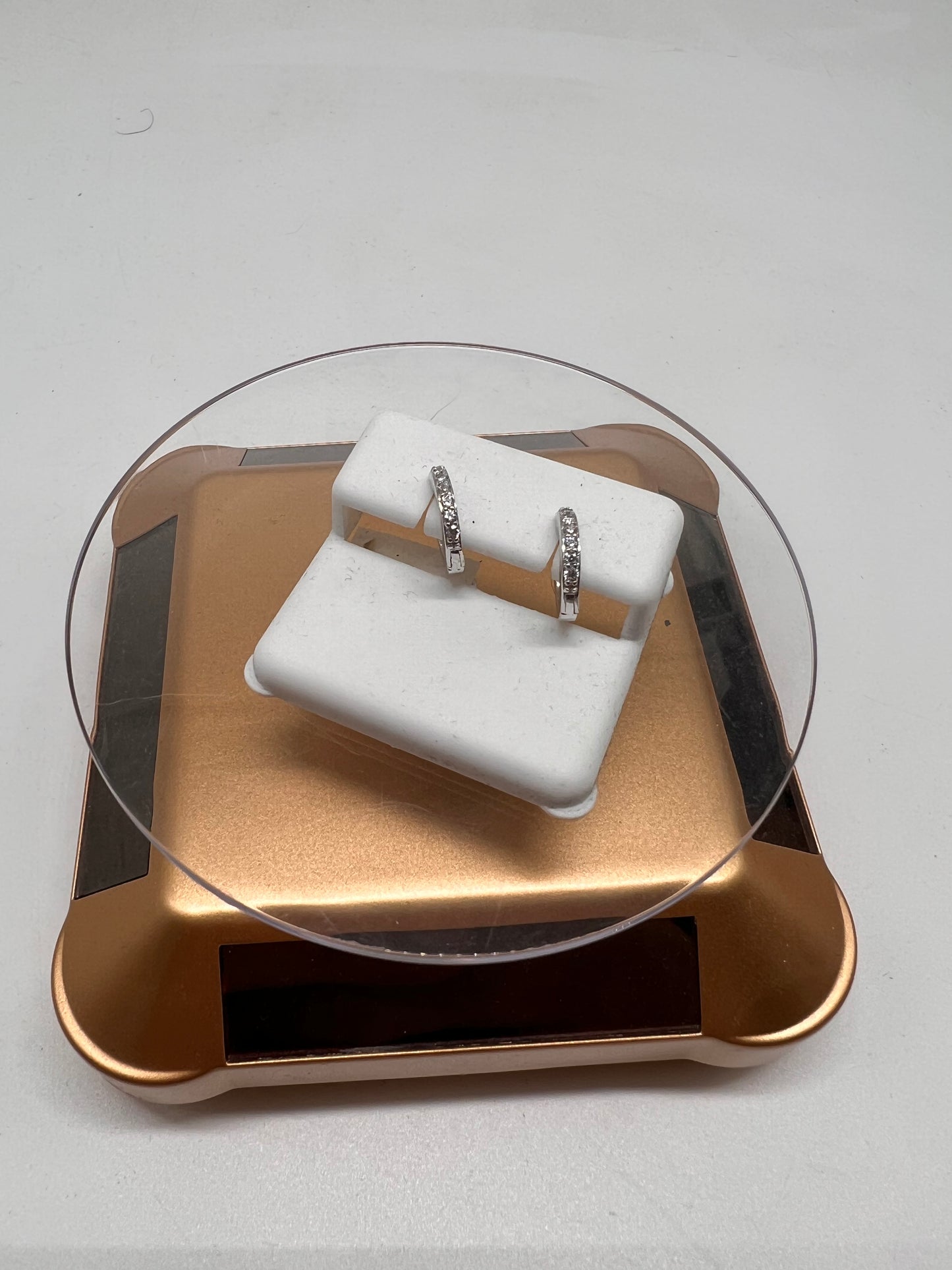 Small hoops real silver