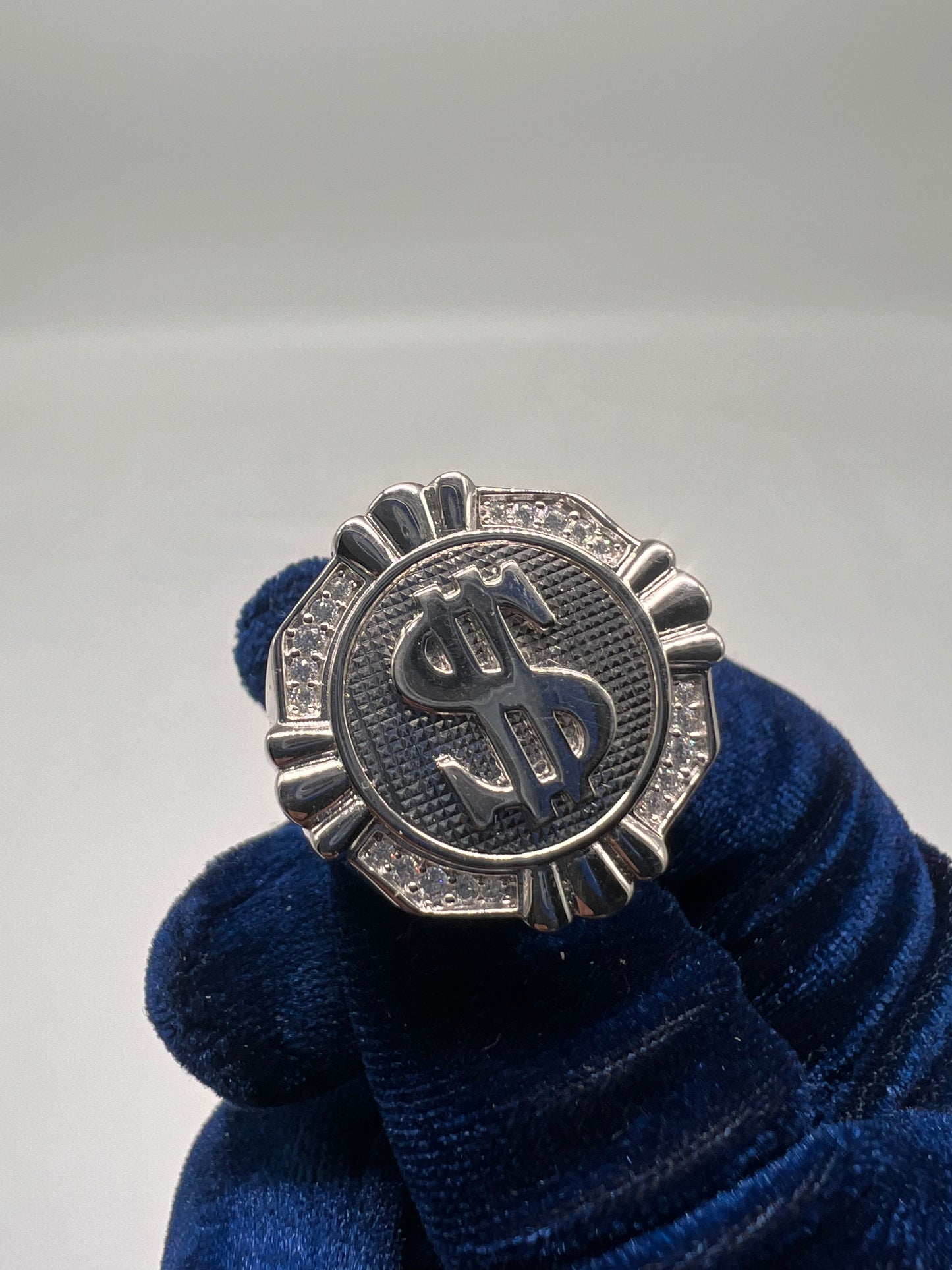 Money ring real silver