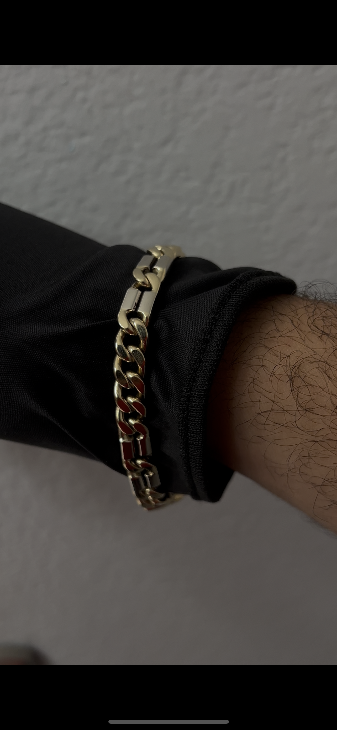10k real gold heavy bracelet