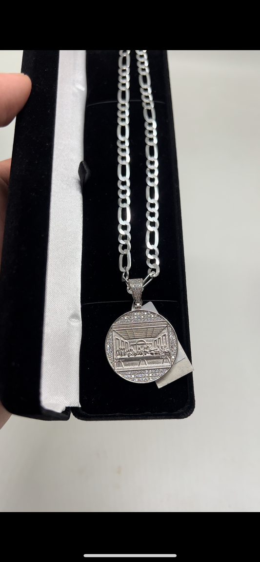 Last supper chainset real silver