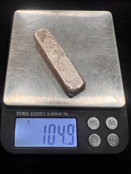 100grams real silver Bar