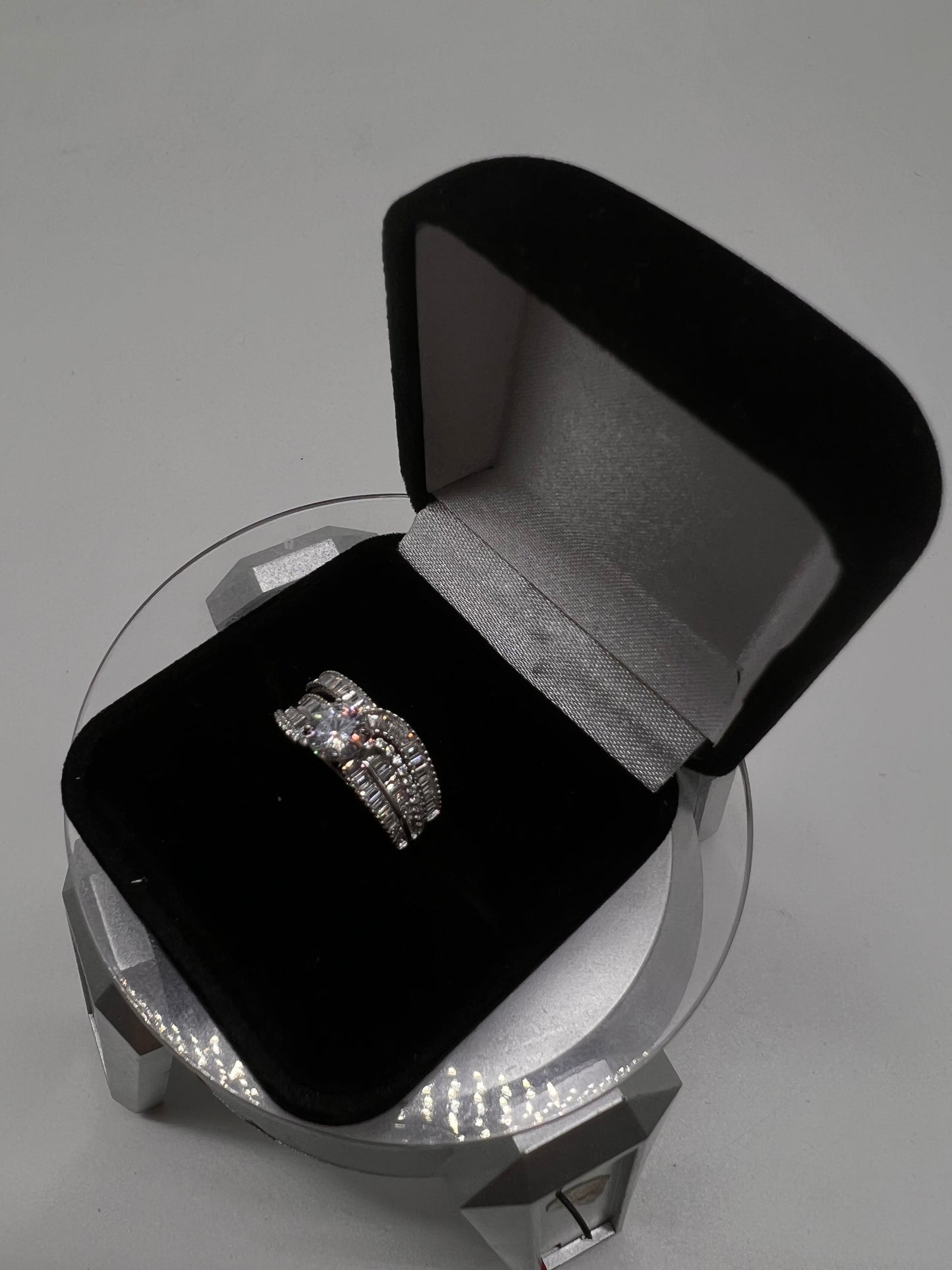 Silver promise ring