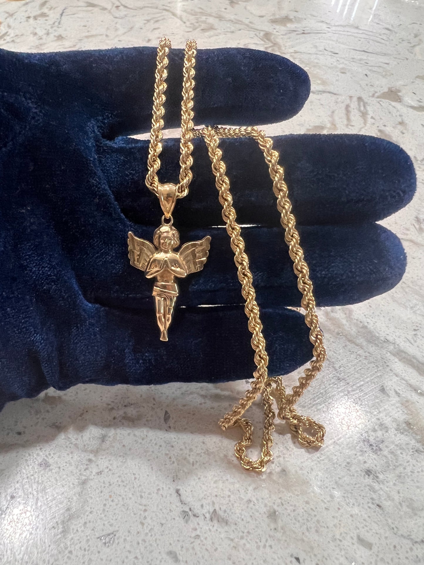 10k real gold angel chainset