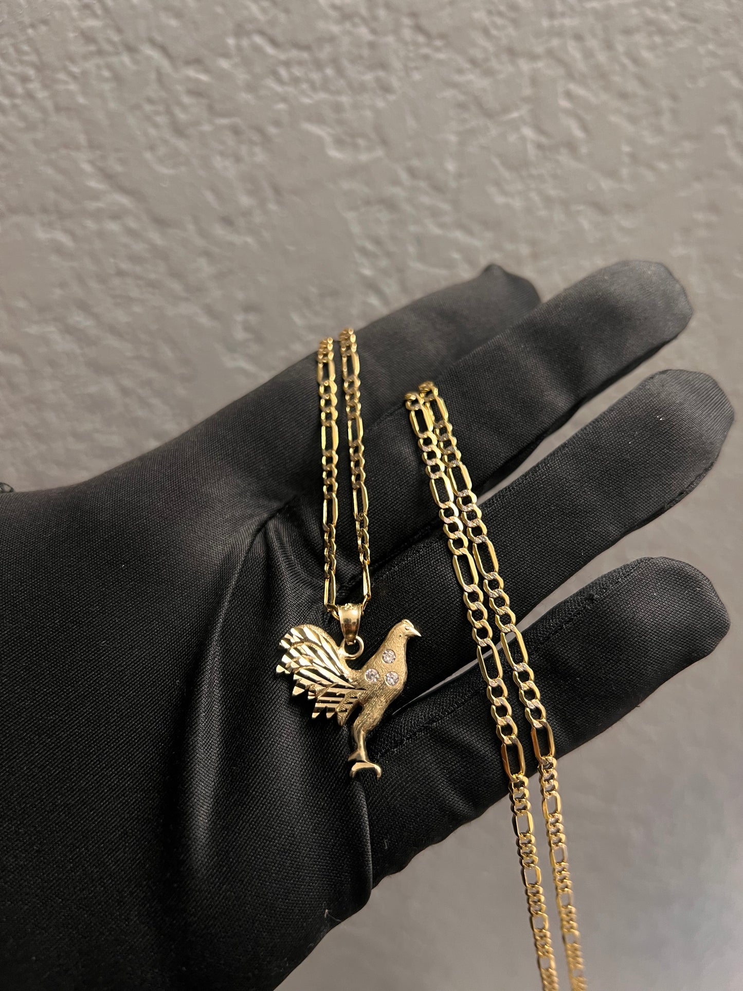 14k real gold Gallo chainset