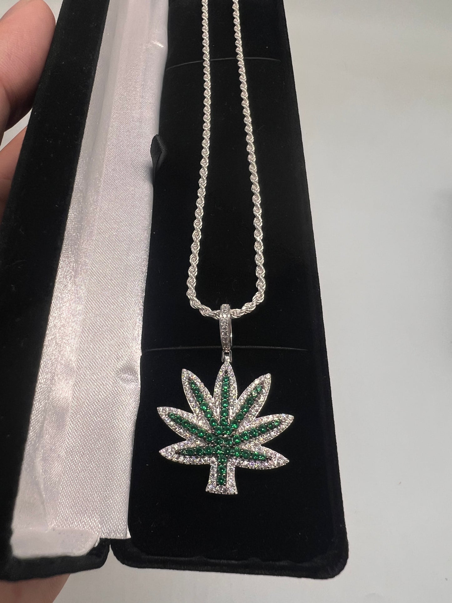 Leaf chainset real silver