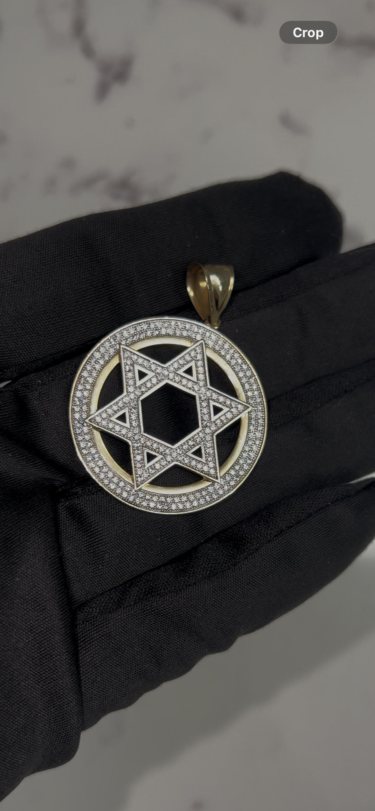 10k gold Star of David