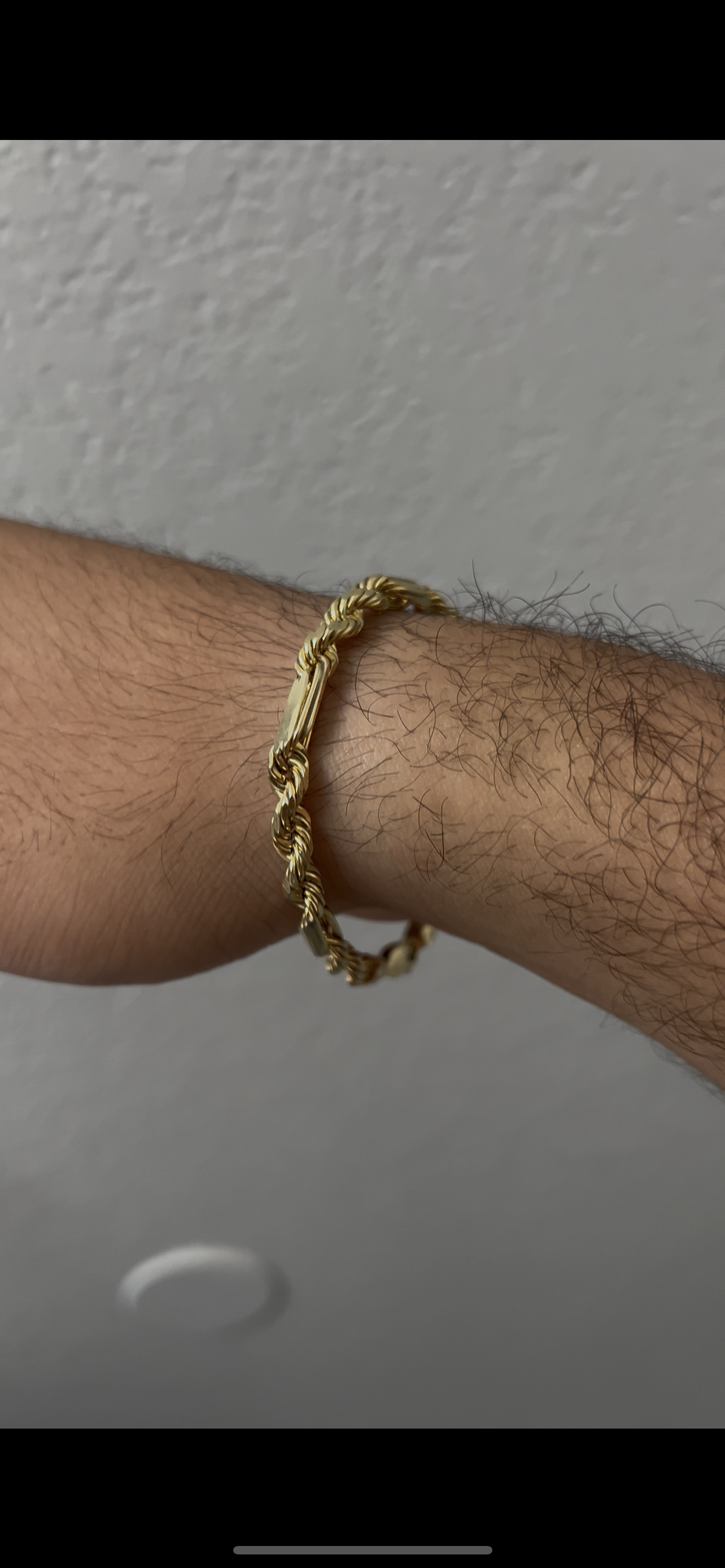 Milano bracelet 10k real gold