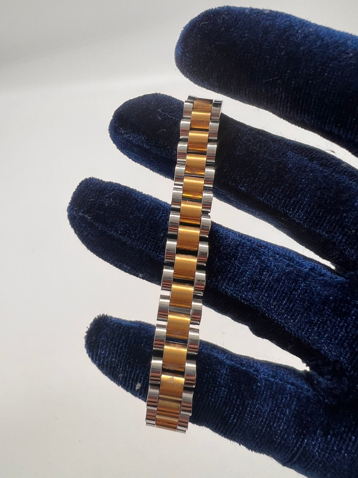 Two tone rolex Bracelet 18k gold plated