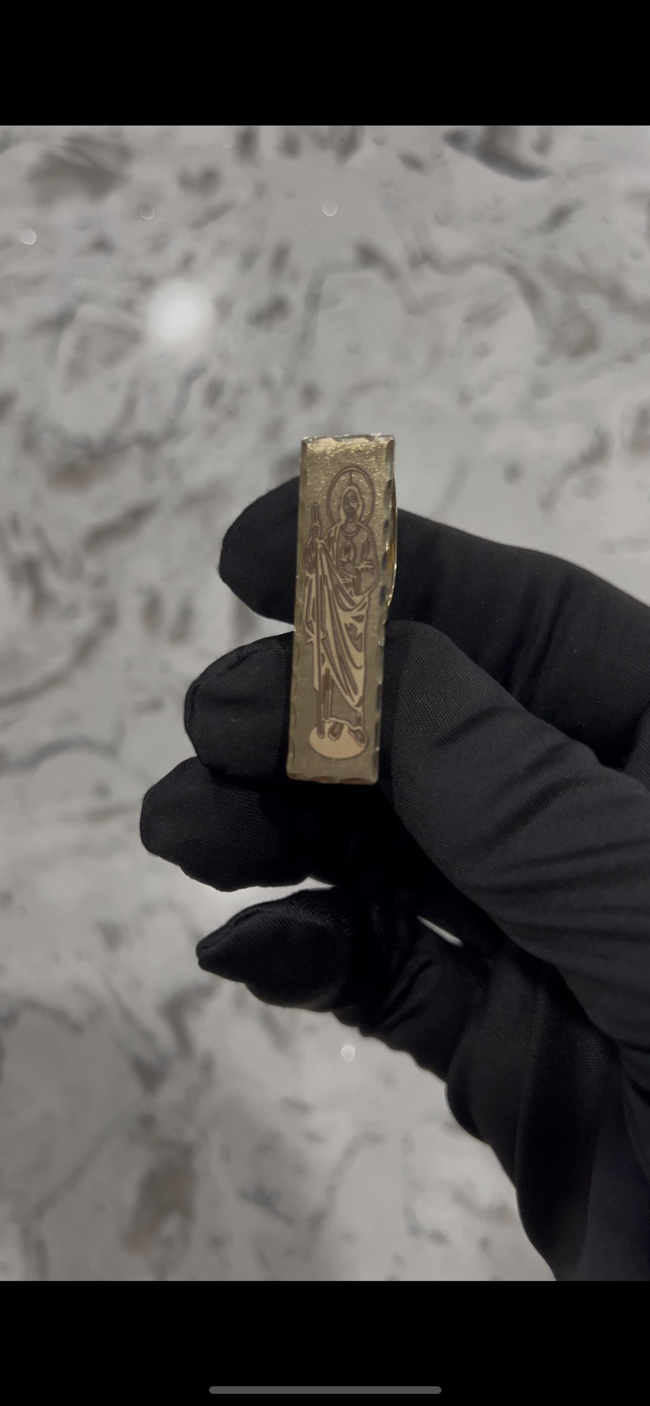 14k real gold 2 Finger ring