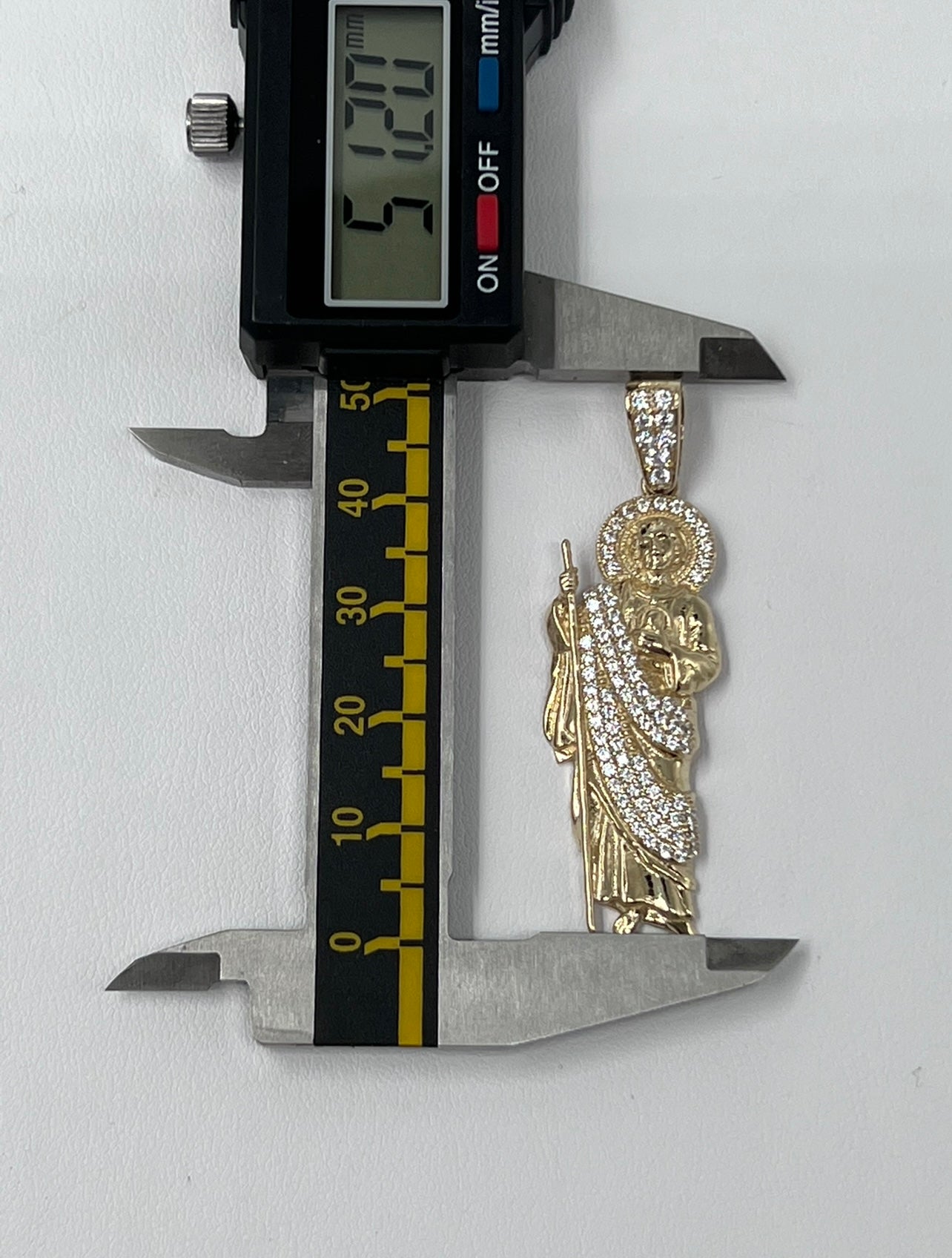 14k REAL GOLD SAN JUDAS PENDANT OR CHAIN SET!