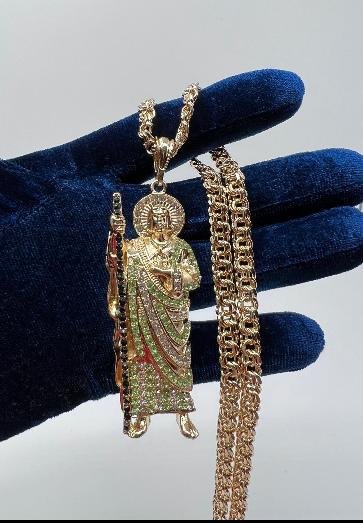 Iced out san judas Clearance