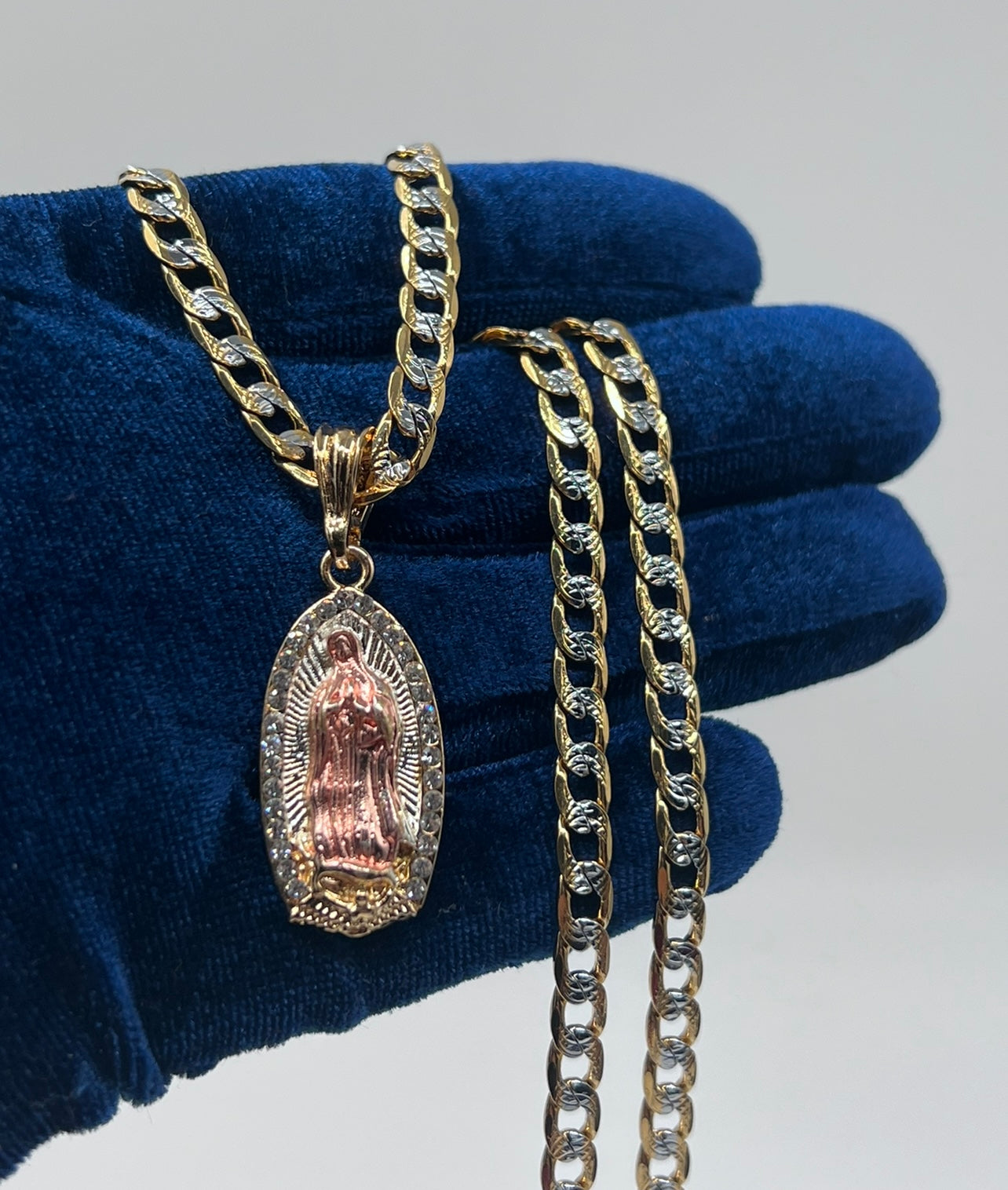 Virgen Mary Two Tone