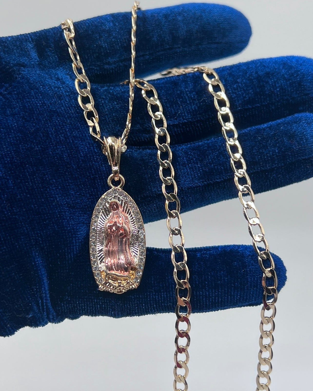 Virgen Mary Two Tone