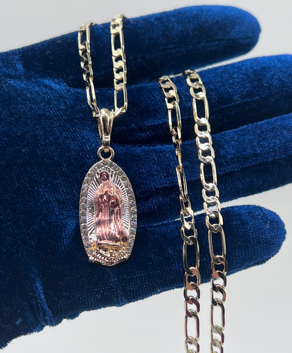 Virgen Mary Two Tone