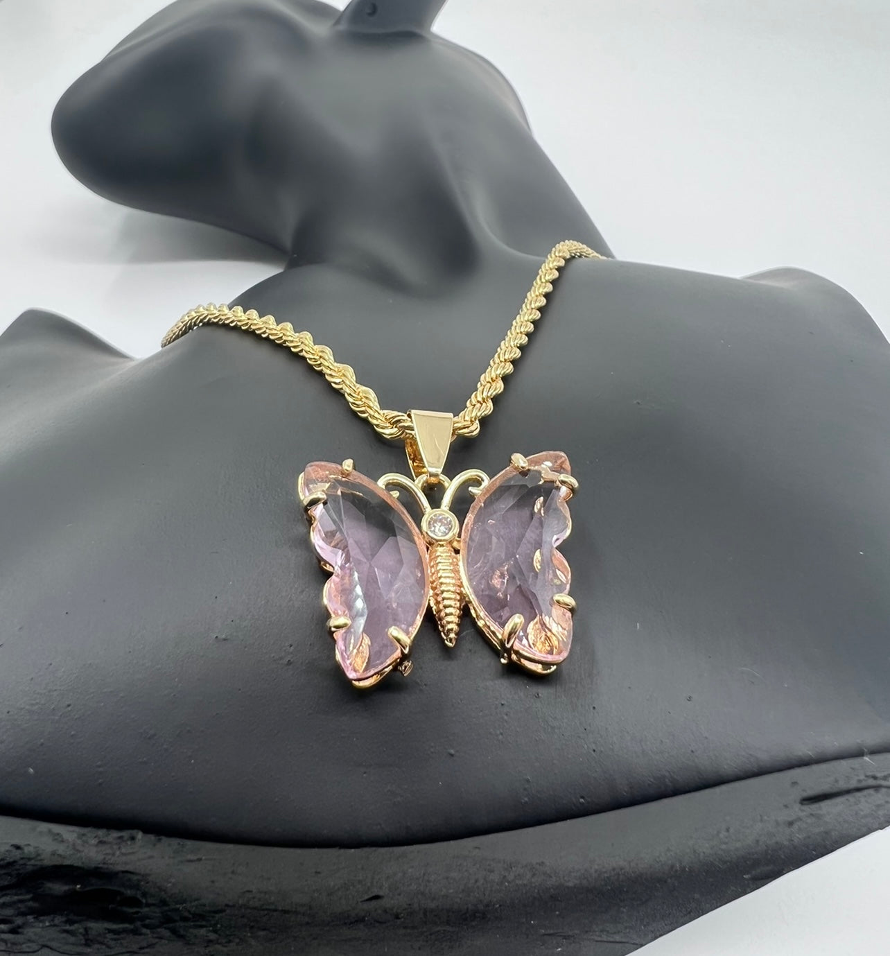 Pink Stone Butterfly