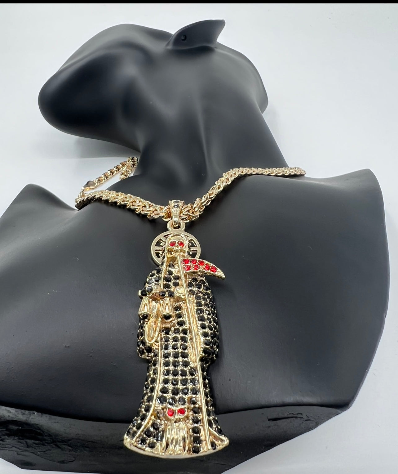 Santa Muerte Black Stones