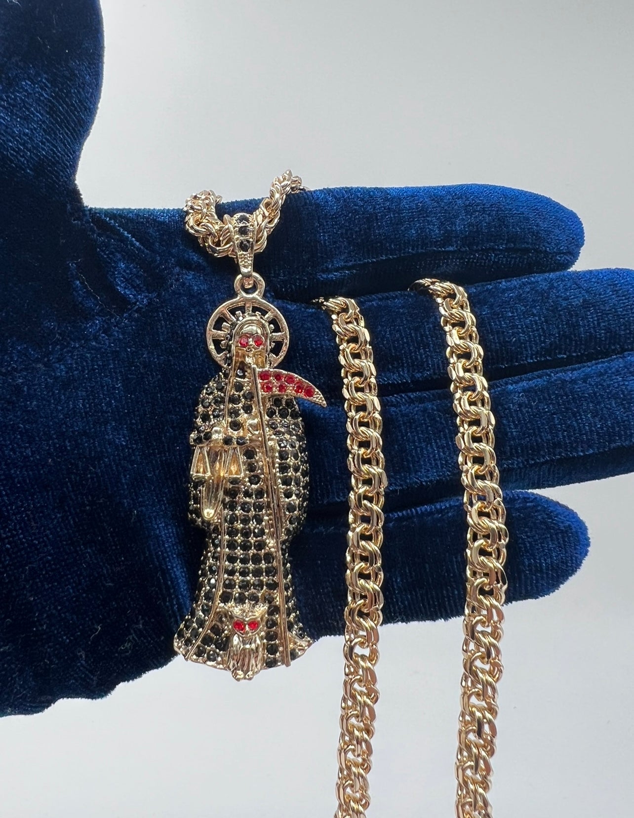 Santa Muerte Black Stones