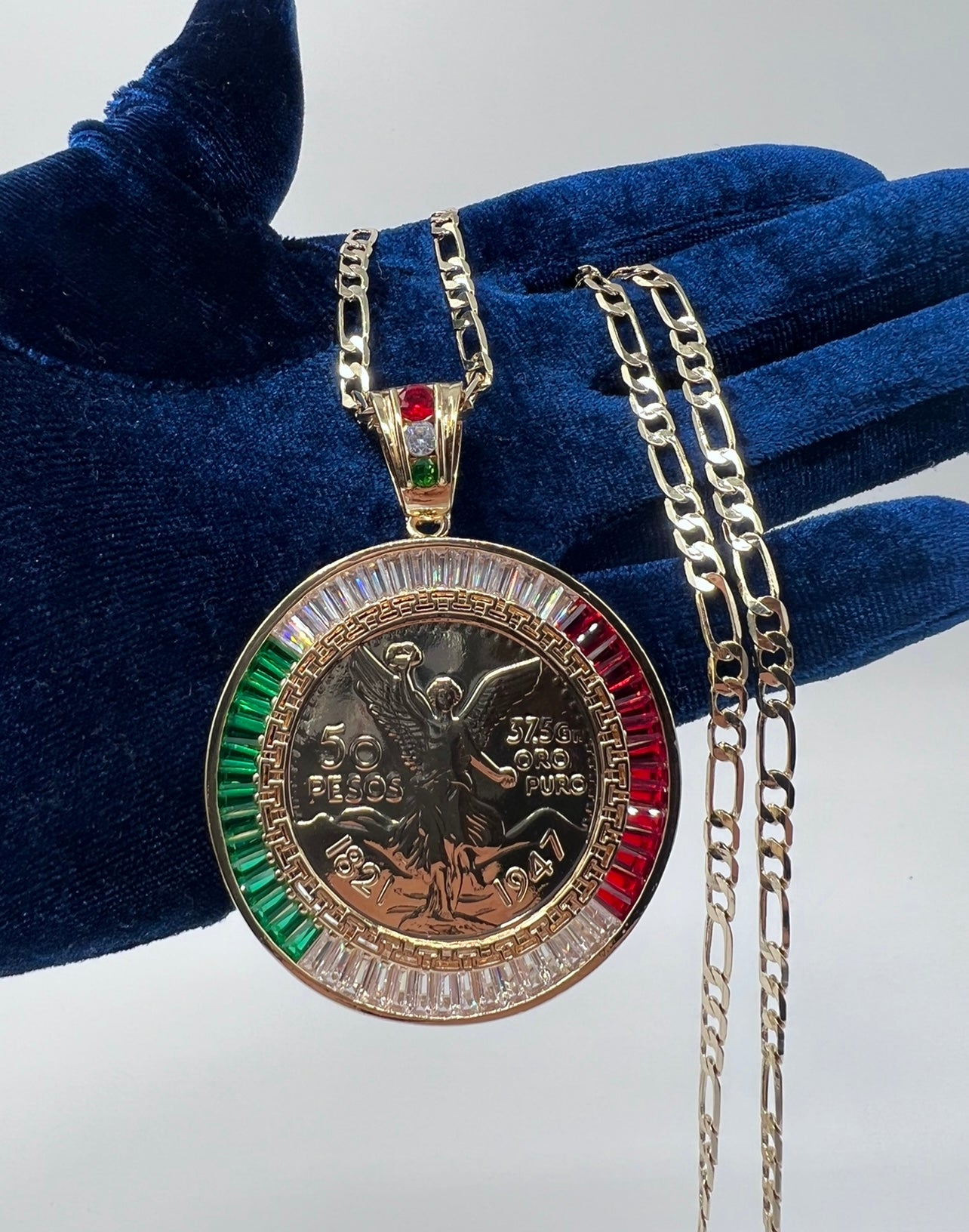 Mexican Flag Baguette Centenario