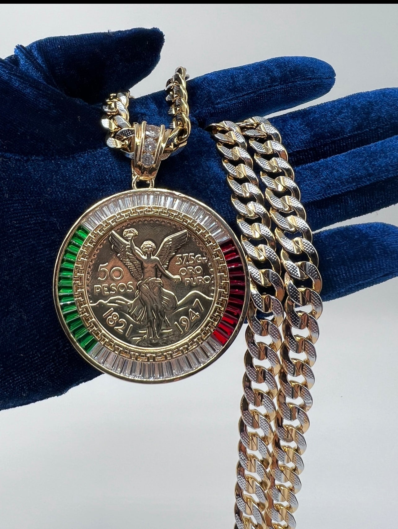 Mexican Flag Baguette Centenario