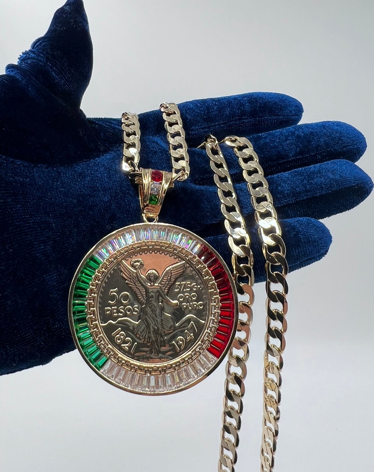 Mexican Flag Baguette Centenario