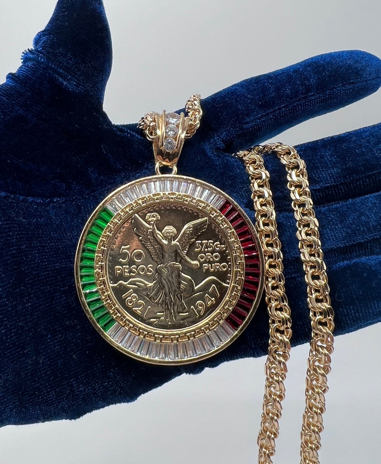 Mexican Flag Baguette Centenario