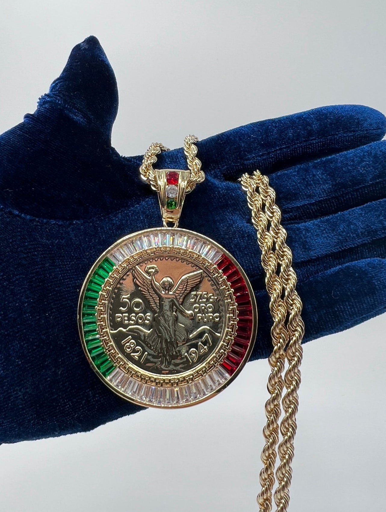 Mexican Flag Baguette Centenario