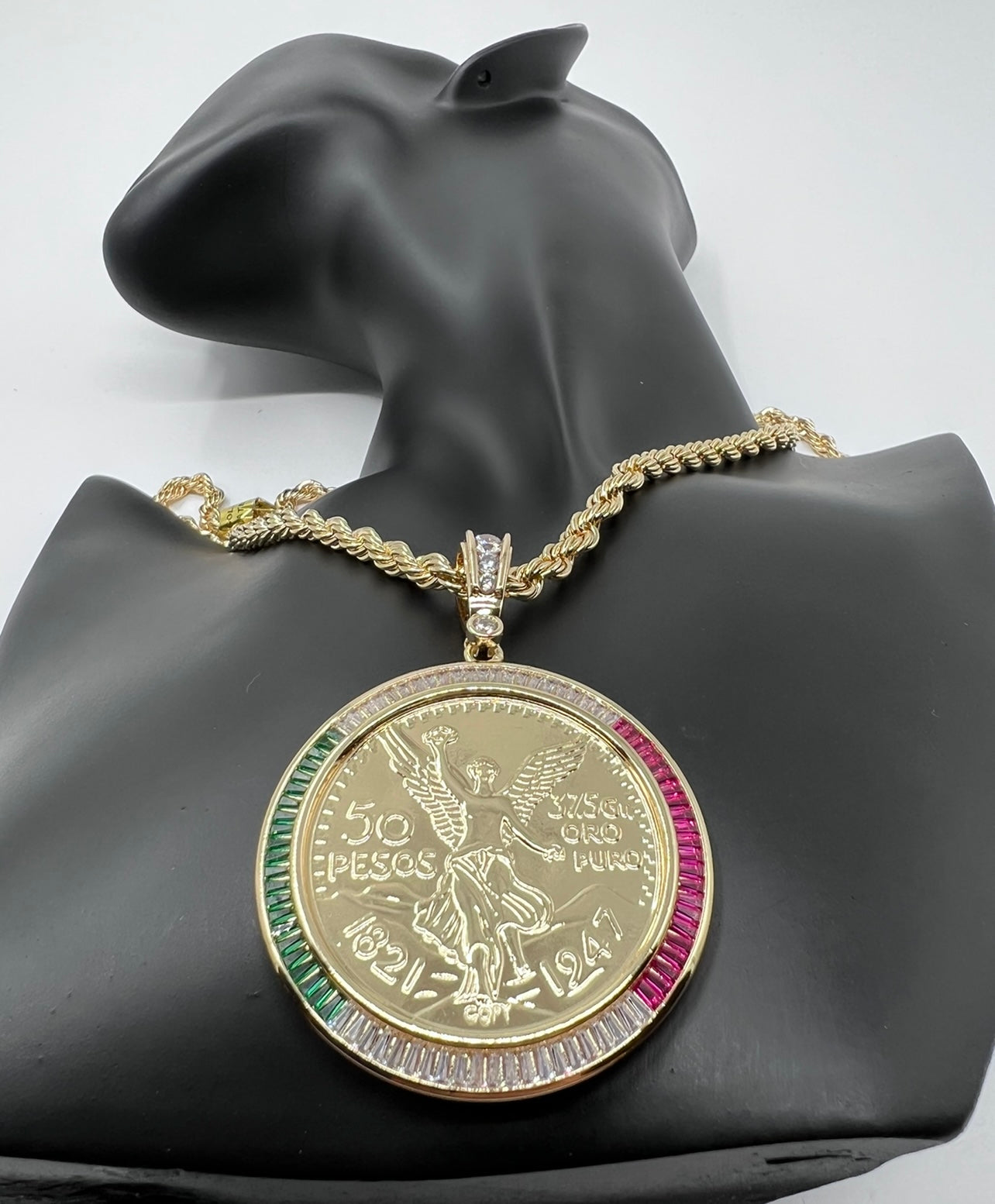 Smaller MEX Flag Baguette Centenario