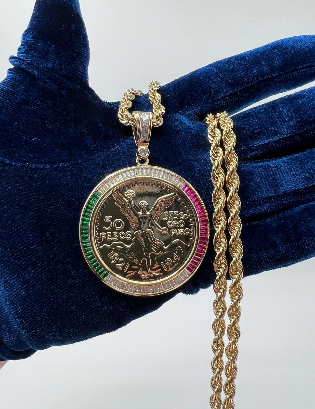 Smaller MEX Flag Baguette Centenario
