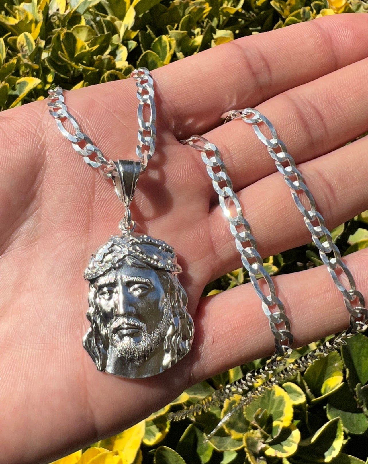 Jesus Piece .925 Real Silver
