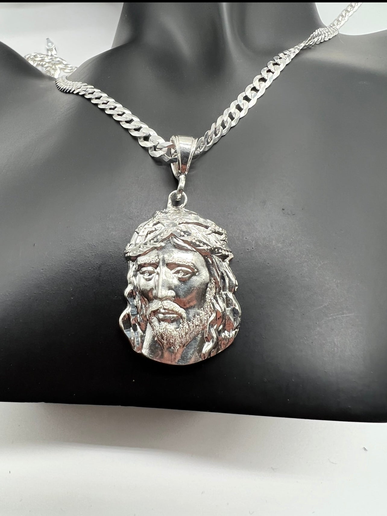 Jesus Piece .925 Real Silver