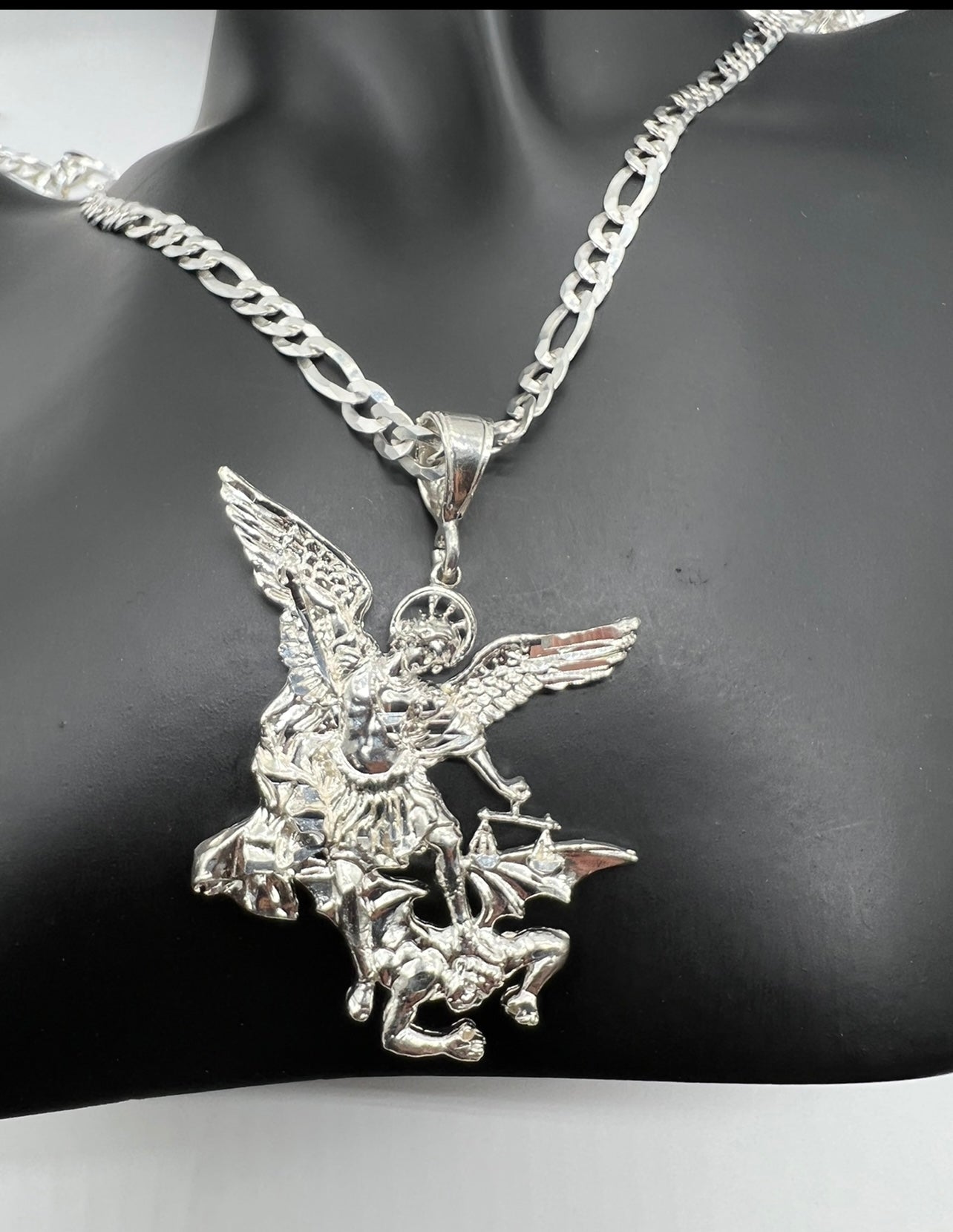 San Miguel Arch Angel , .925 Real Silver