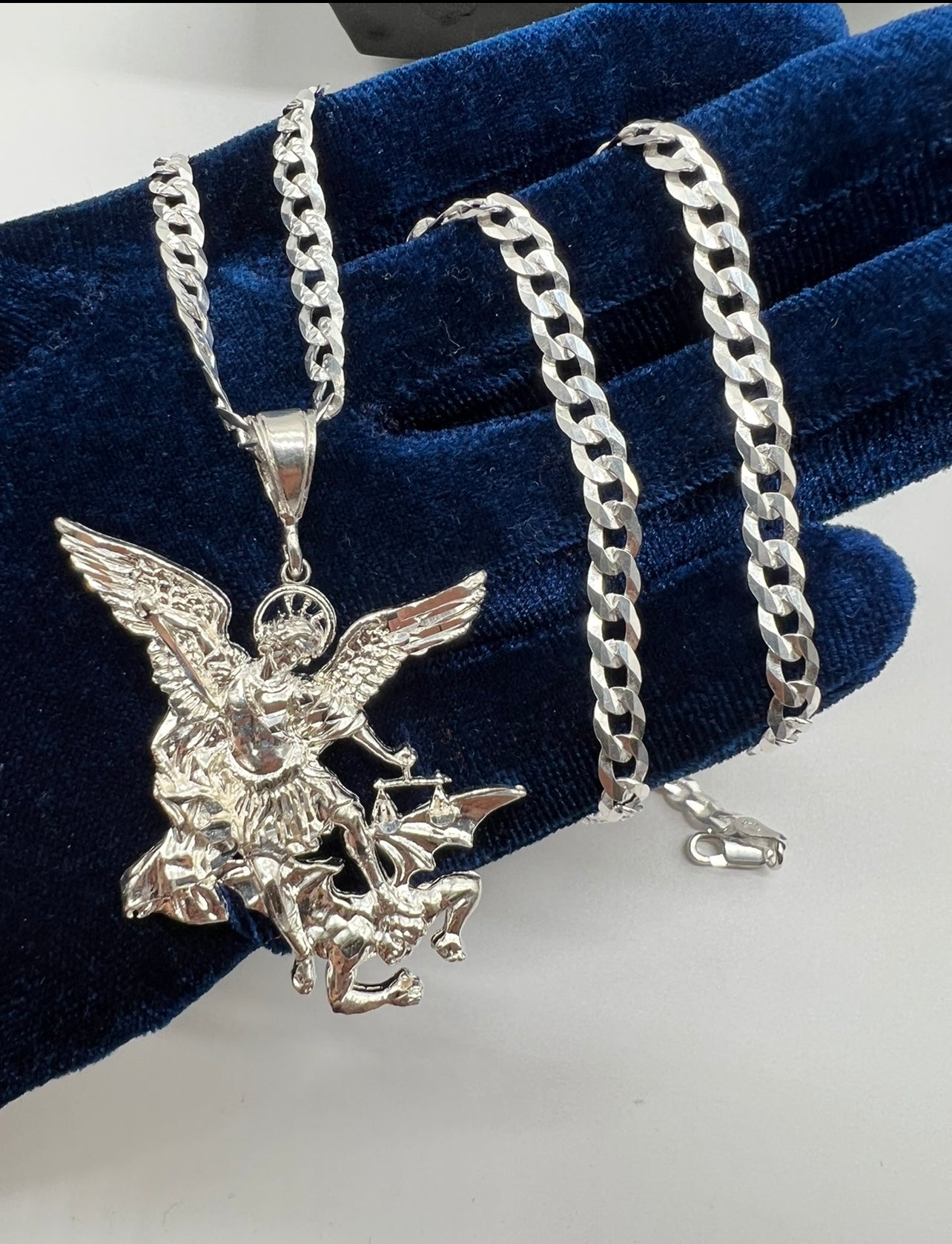 San Miguel Arch Angel , .925 Real Silver