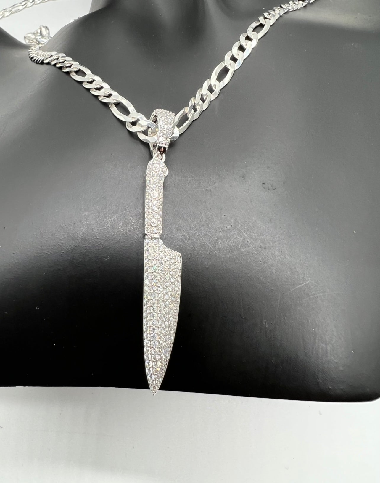 Flooded Knife, .925 Real Silver