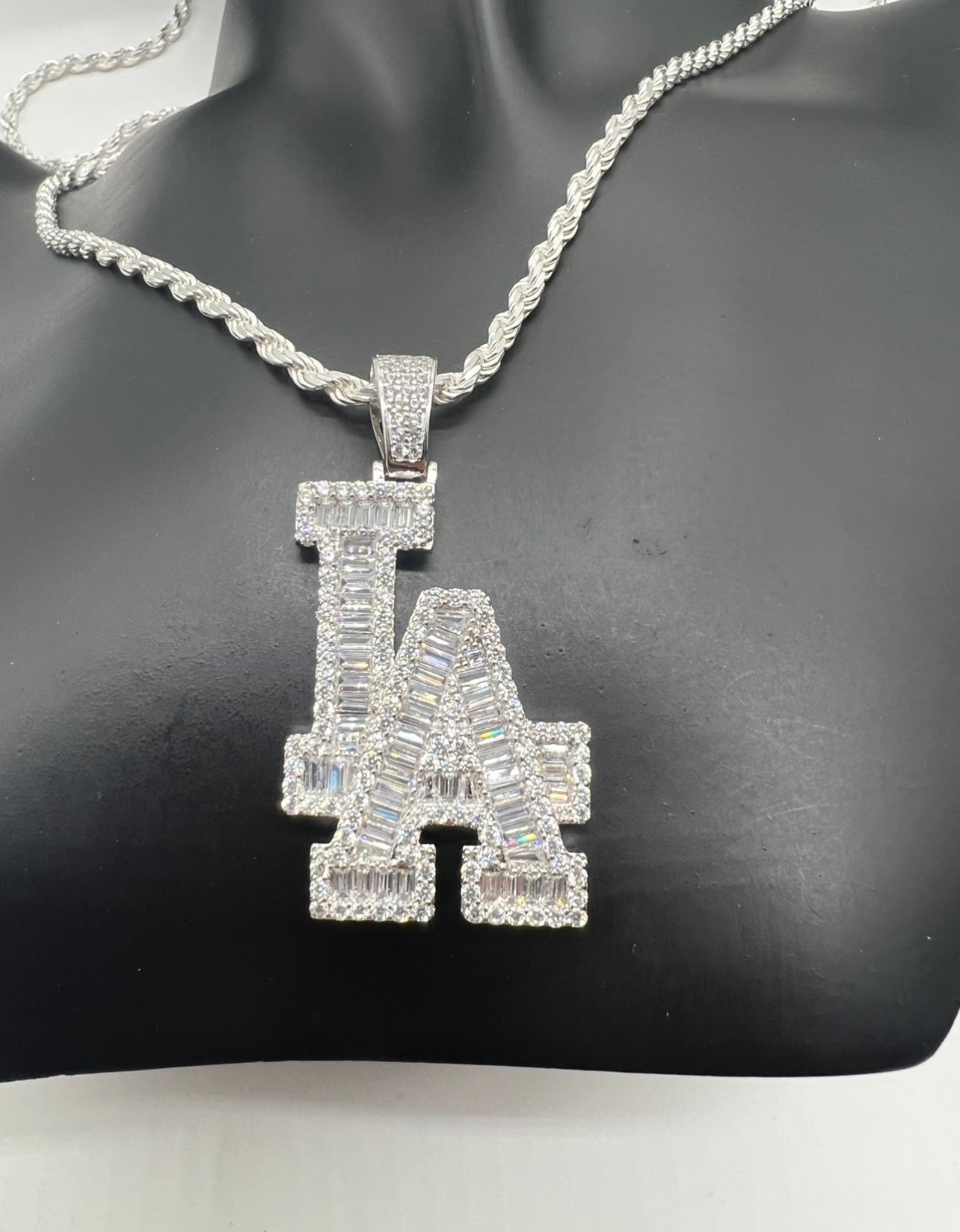 Baguette Custom L.A , .925 Real Silver