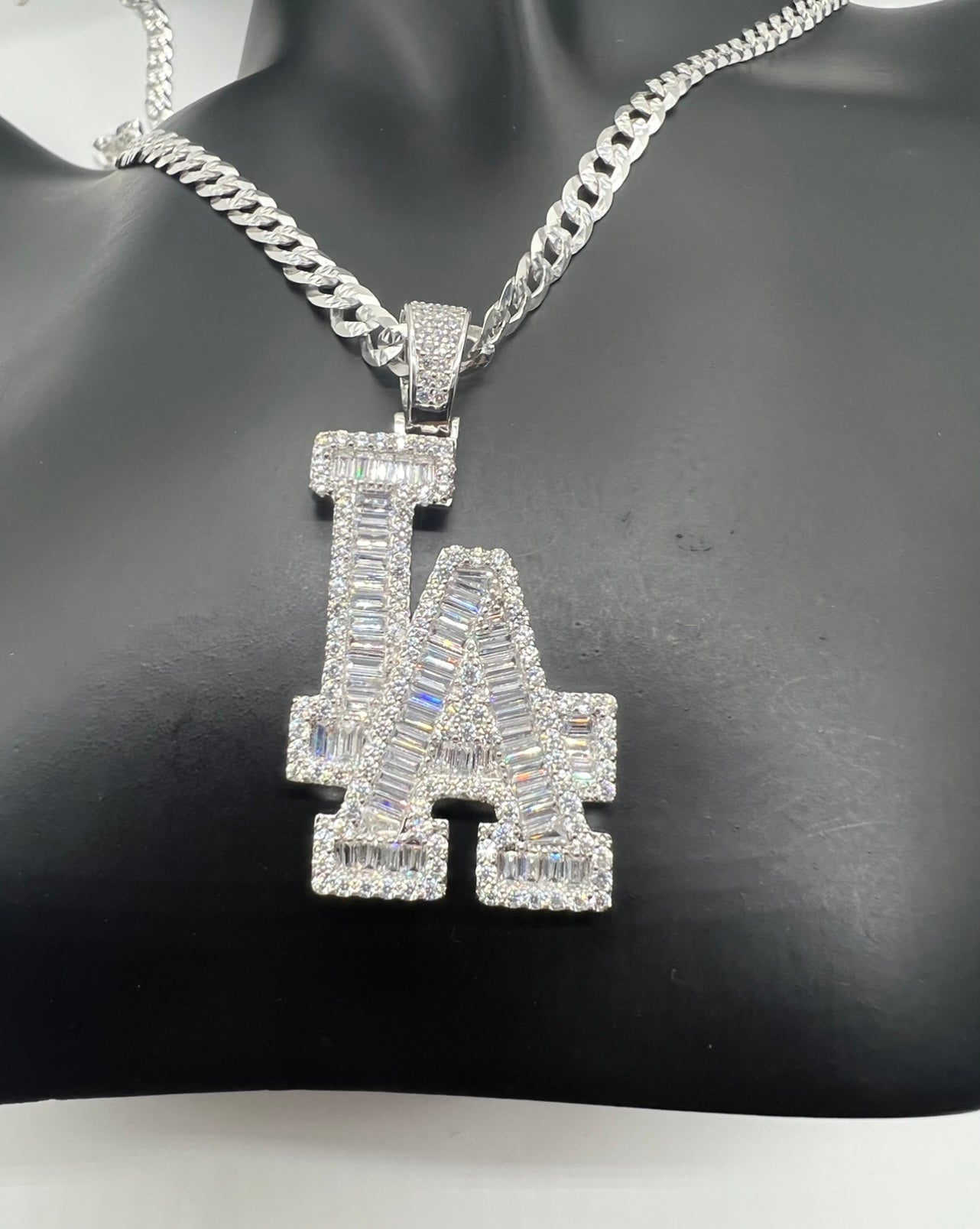 Baguette Custom L.A , .925 Real Silver